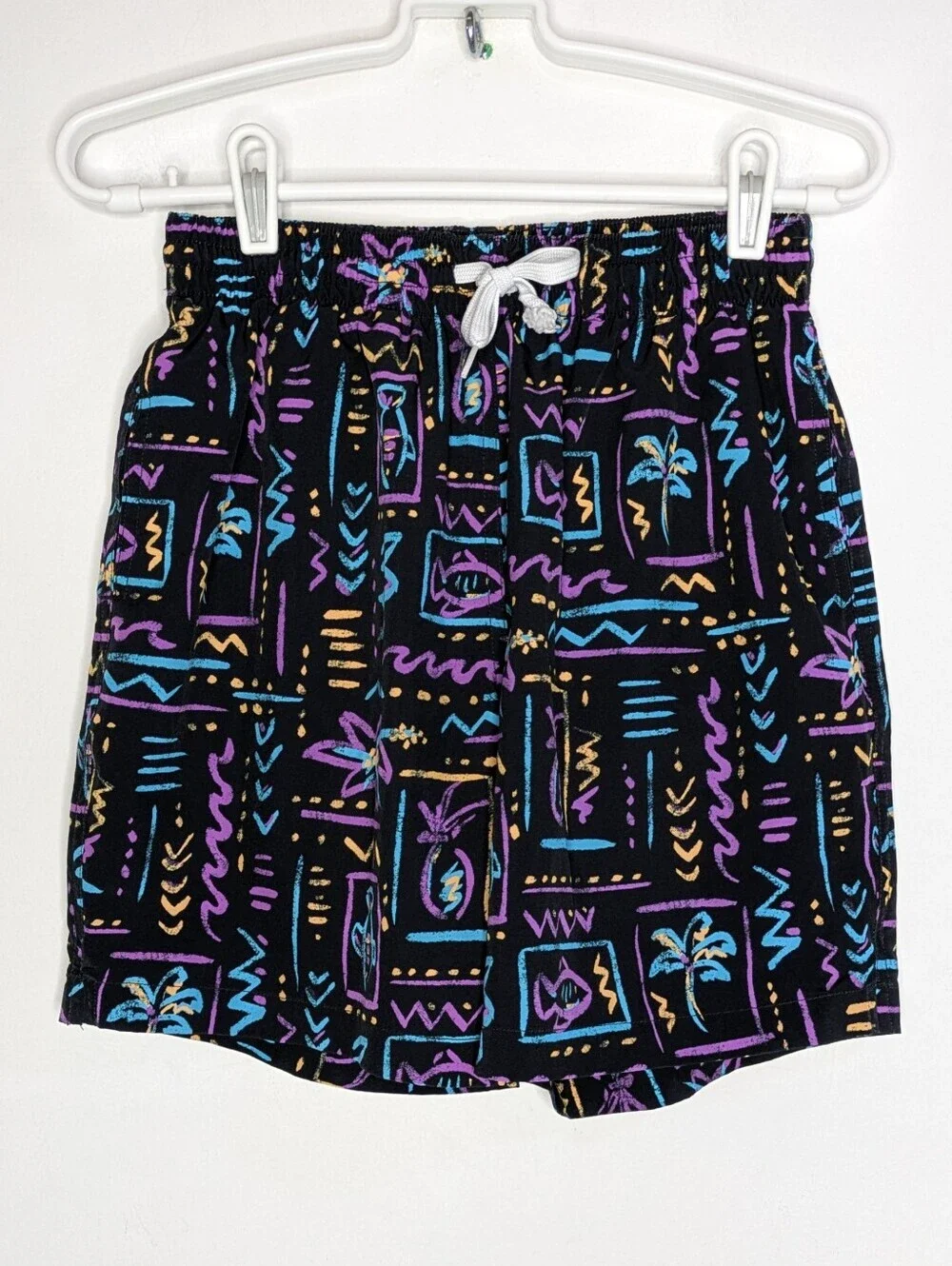 Chubbies The Nine Ts Black Blue Purple Retro Geometric 7